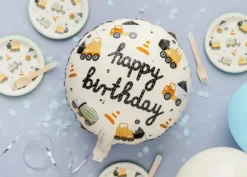 Foliopallo työkone happy b-day 45cm