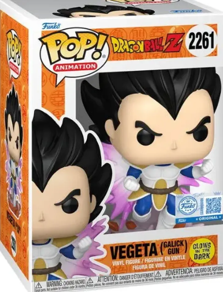 Funko pop dragon ball z vegeta gh