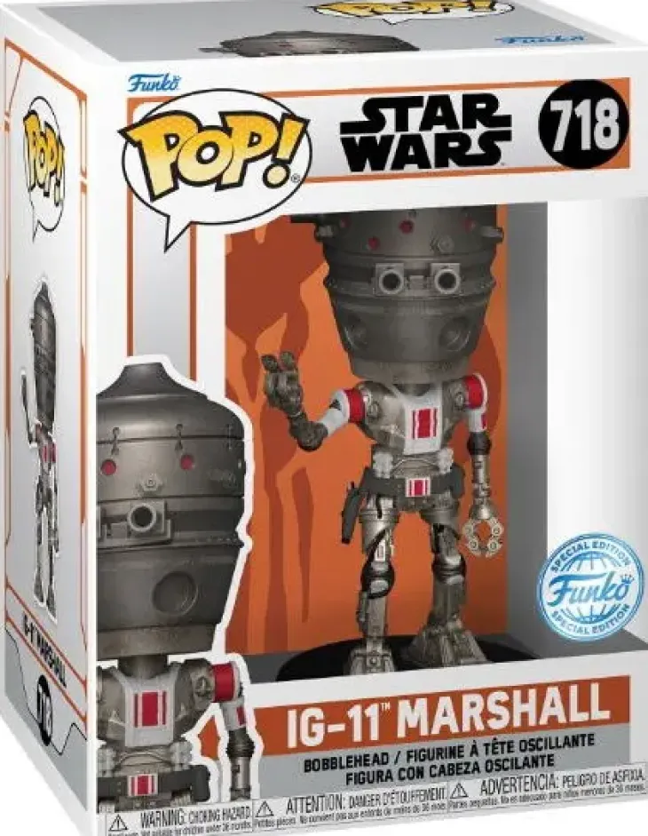 Funko pop vinyl ig-11 marshall