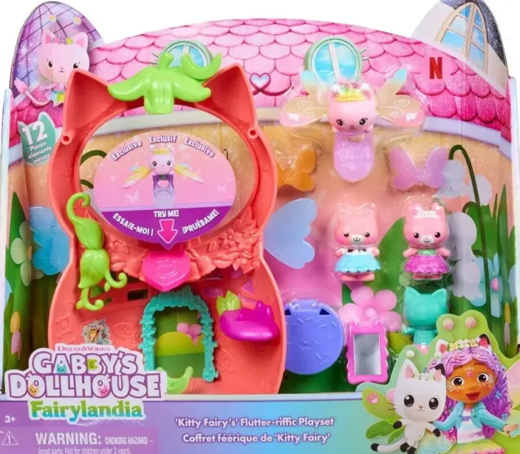 Gabbyn nukketalo flutter-riffic fairy