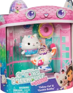 Gabbys dollhouse ckey cat & cookie bobby