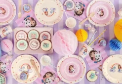 Gabby´s dollhouse lautaset 6kpl