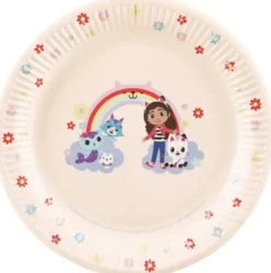 Gabby´s dollhouse lautaset 6kpl
