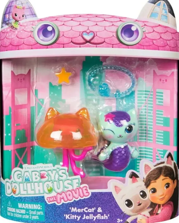 Gabby's movie mercat & kitty jellyfish