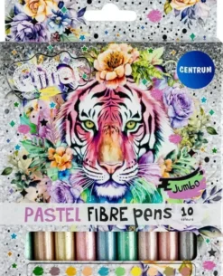 Glitter huopakynä jumbo 10 väriä