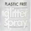 Glitterspray hiuksiin hopea 100ml