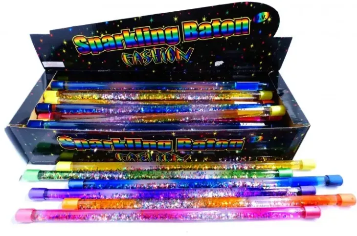 Glitter taikasauva 45 cm
