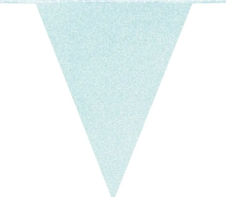 Glitter viirinauha vaaleansininen 6 m