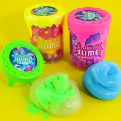 Glow in the dark diy slime