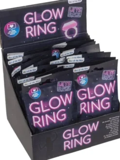 Glow ring valotikku sormus