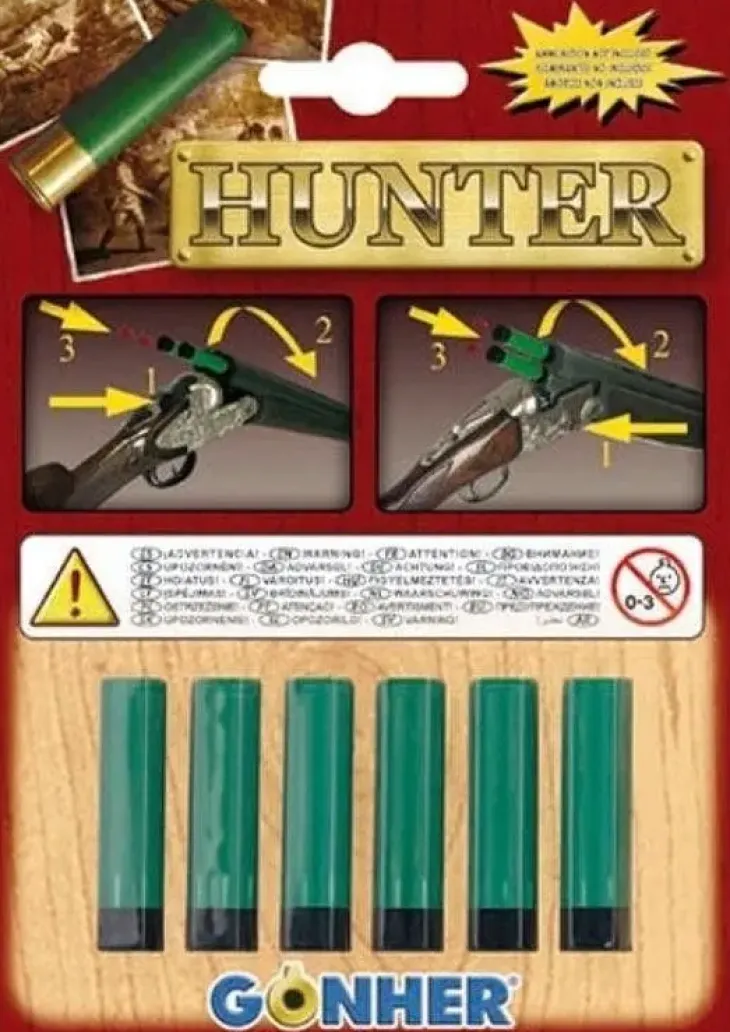 Gonher hunter haulikon panokset 6kpl
