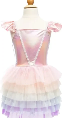 Gp rainbow ruffle tutu dress pink 5-6v