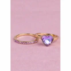 Great pretenders chic violetti sormus