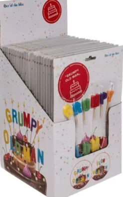 Grumpy oldman tai blow me bitch kynttilä