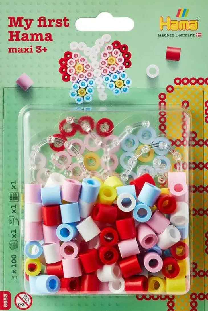 Hama maxi perhonen 100 helmeä