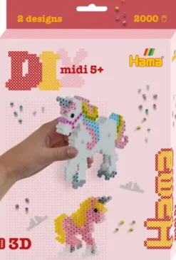 Hama midi yksisarvinen 3d 2000