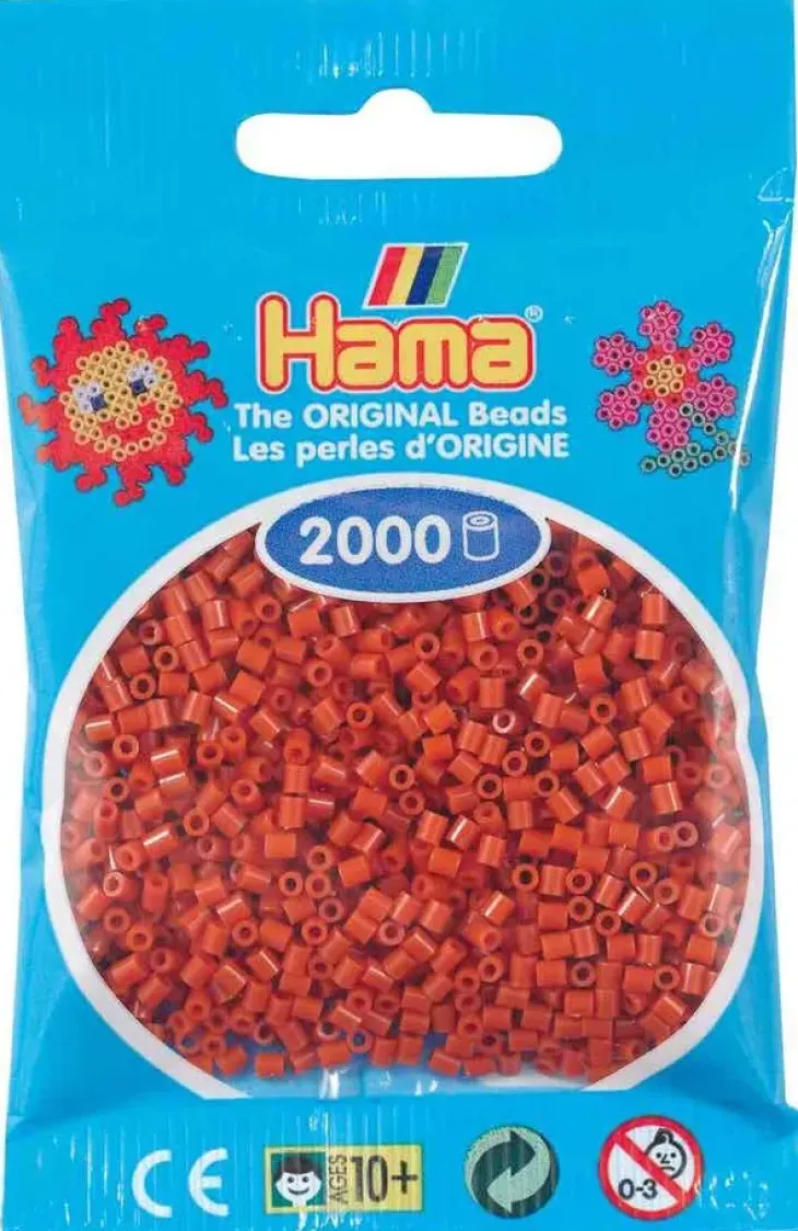 Hama mini punaruskea