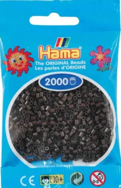 Hama mini ruskea