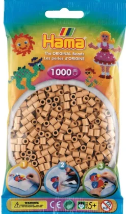 Hama pussi 1000 keltaruskea 207-75