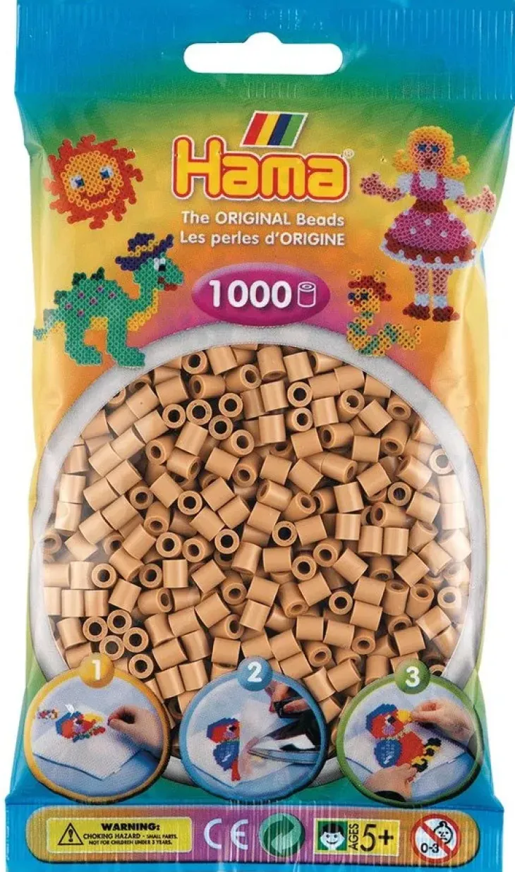 Hama pussi 1000 keltaruskea 207-75