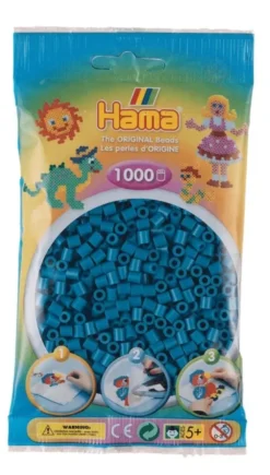 Hama pussi 1000 petrolin sininen 207-83