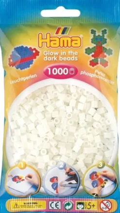 Hama pussi 1000 pimeässä hohtava 207-55