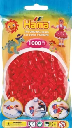 Hama pussi 1000 punainen 207-05