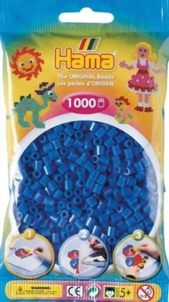 Hama pussi 1000 sininen 207-09
