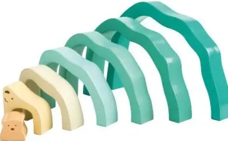 Hape jääkarhut palikkaleikki