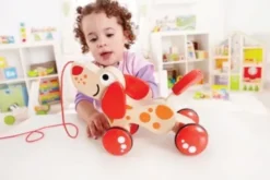 Hape koiranpentu vetolelu