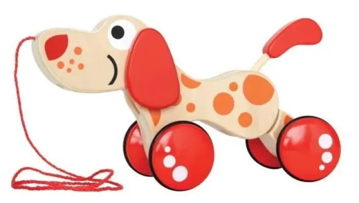 Hape koiranpentu vetolelu