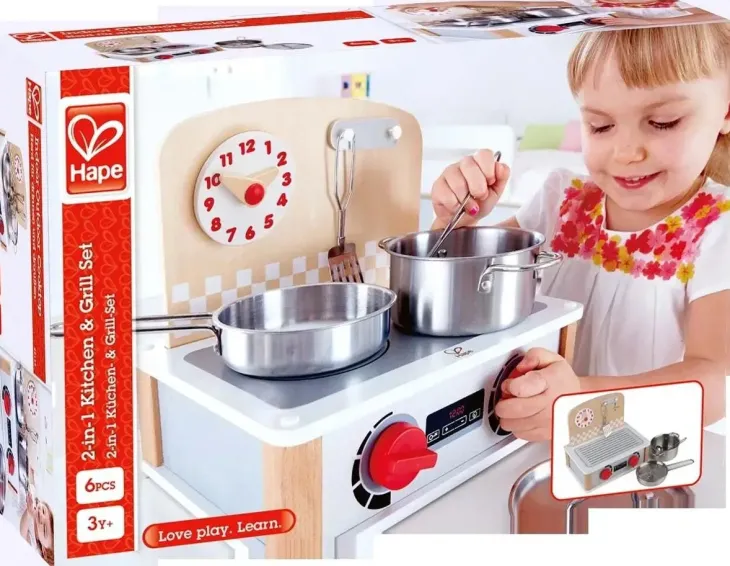 Hape minikeittiö tarvikkeineen