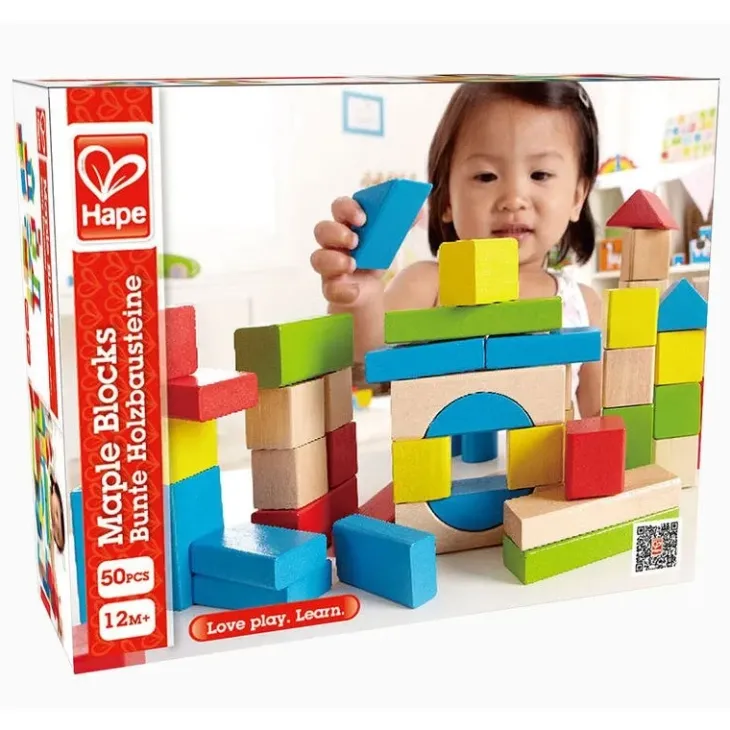 Hape rakentelupalikat 50 kpl