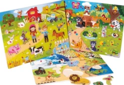 Happy baby wooden puzzle