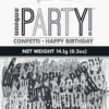 Happy b-day confetti musta