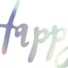 Happy birthday banner