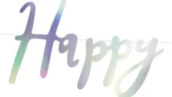 Happy birthday banner