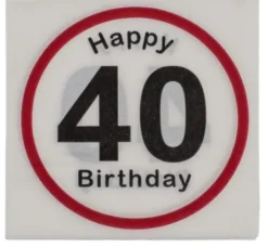 Happy birthday 40 lautasliina 20 kpl