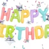 Happy birthday pallot ja tähdet