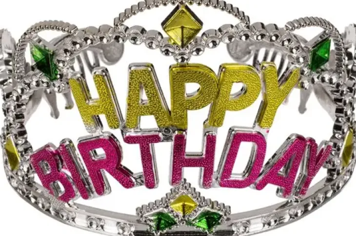 Happy birthday tiara