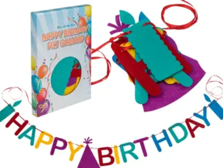 Happy birthday viiri 2,4 m