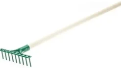 Harava vihreä metallia 72cm