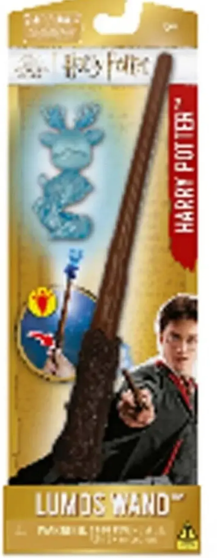 Harry potter lumos wand w/patronus