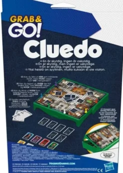 Hasbro games cluedo matkapeli