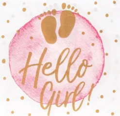 Hello girl lautasliina 20 kpl