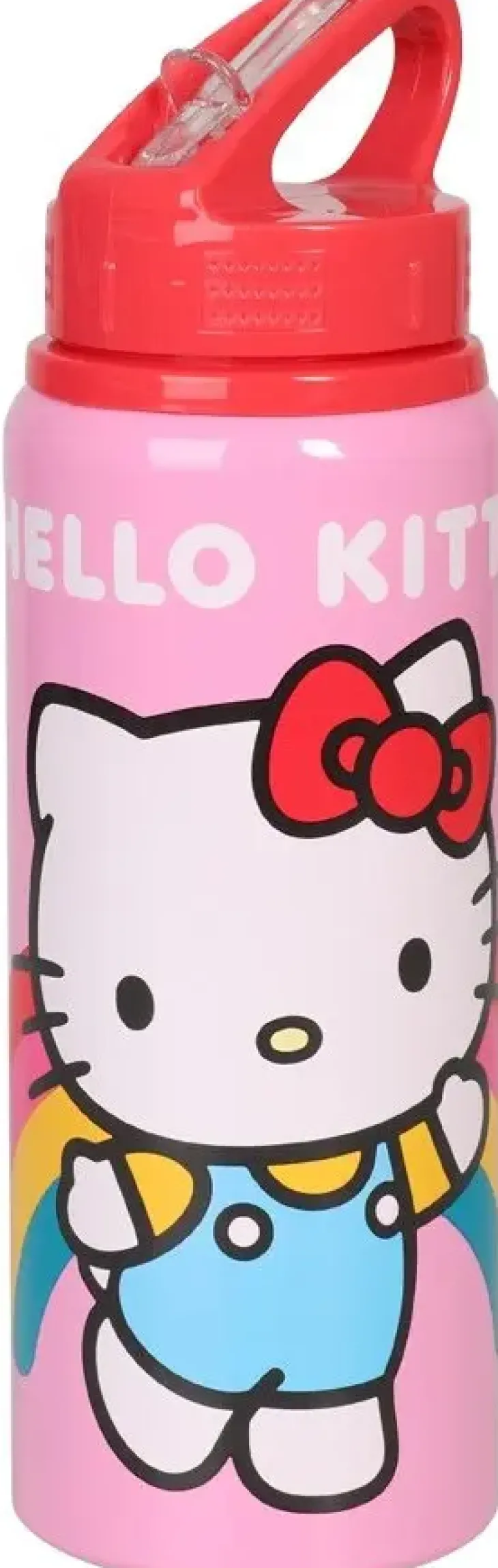 Hello kitty juomapullo pillillä