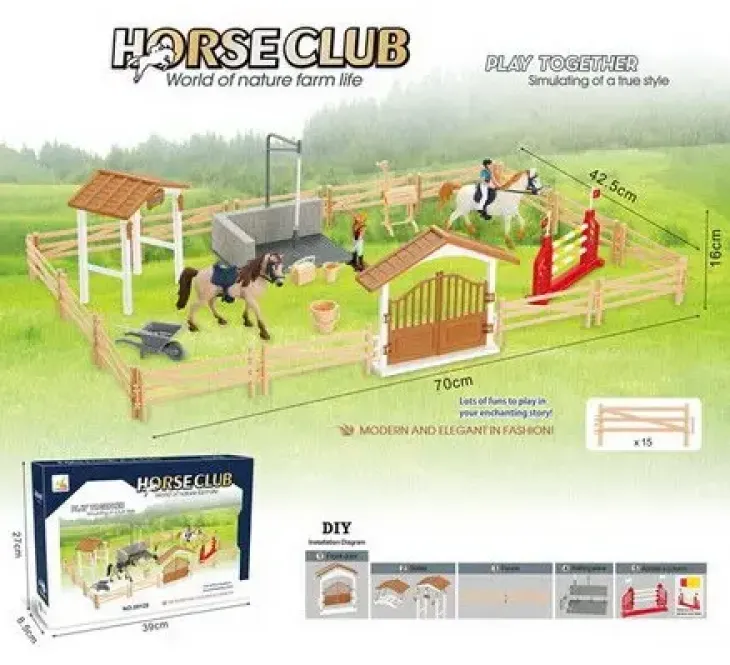 Horse club aitaus ja pesupaikka