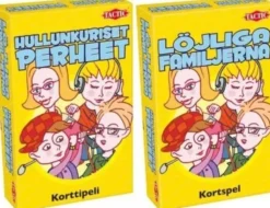 Hullunkuriset perheet korttipeli