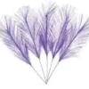 Höyhenet violetti 5kpl