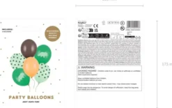 Ilmapallot dinosaurus 6kpl